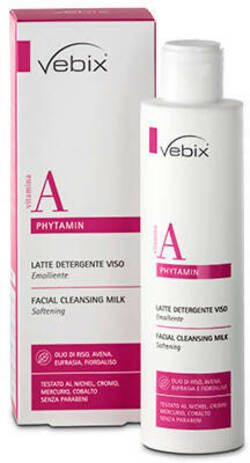 Vebix Phytamin A Latte Detergente Viso+vebix Phytamin A Tonico Viso