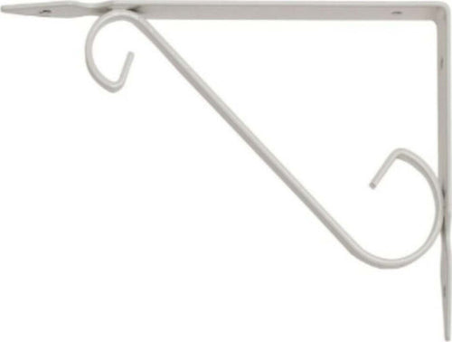 VECA---REGGIMENSOLA-IN-FERRO-BATTUTO-PER-ARREDO-CASA-10CM---COLORE-BIANCO