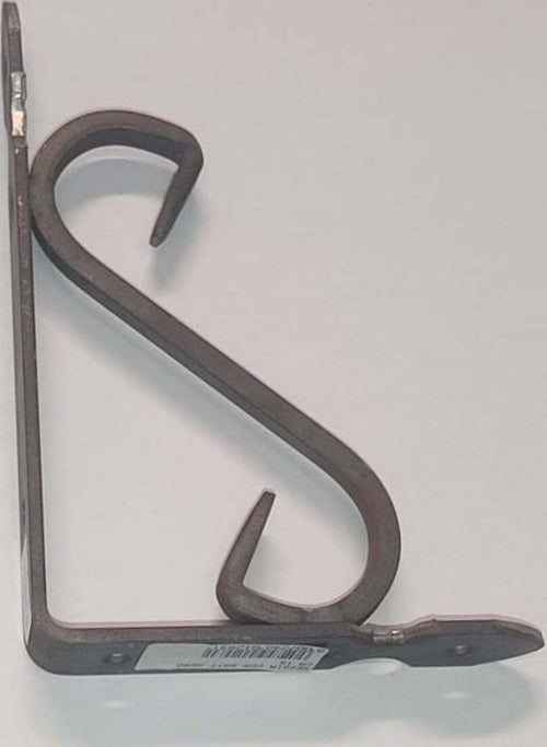 VECA---REGGIMENSOLA-IN-FERRO-BATTUTO-PER-ARREDO-CASA-15CM---COLORE-ANTICATO-NERO