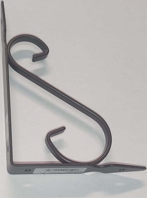 VECA---REGGIMENSOLA-IN-FERRO-BATTUTO-PER-ARREDO-CASA-15CM---COLORE-MARRONE
