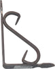 VECA---REGGIMENSOLA-IN-FERRO-BATTUTO-PER-ARREDO-CASA-32CM---COLORE-NERO-ANTICATO