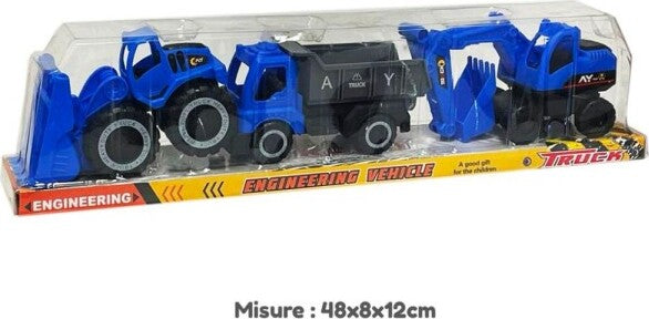 Veicoli-Costruzioni-Mezzi-Di-Lavoro-Escavatore-Camion-Giocattolo-Per-Bambini