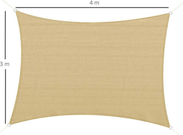 Vela-Ombreggiante-Rettangolare-4x3-m-Beige-in-HDPE-con-Accessori-e-Borsa-da-Viaggio-Inclusi-SD1840-250V00BGSD1