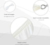 Vela-Ombreggiante-Rettangolare,-Tenda-da-Sole-per-Esterno-in-Poliestere-Anti-UV-Traspirante-3x4m-Bianco-crema-KJ3840-142CWKJ3