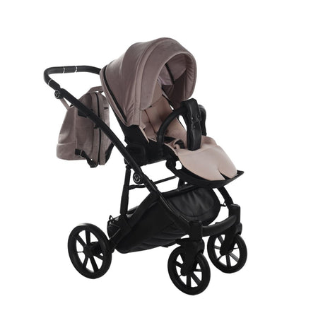 Junama Space Velur 3 in 1 Rosa Telaio Nero