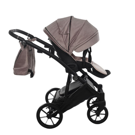 Junama Space Velur 2 in 1 Rosa Telaio Nero