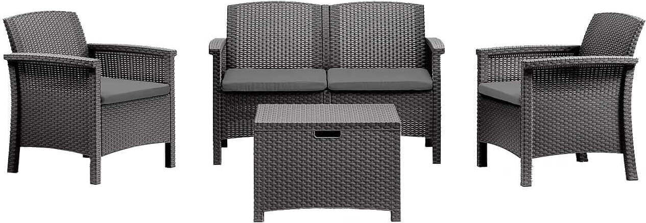 VENEZIA---salotto-da-esterno-in-resina-rattan-Nero-Milani-Home
