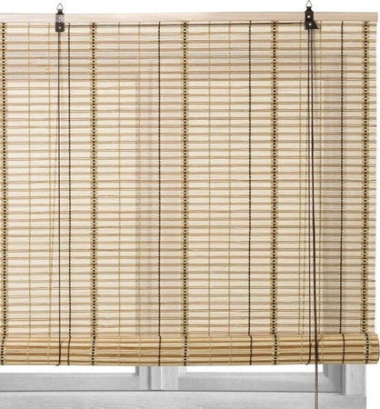 Veneziana-Avvolgibile-Bambù-80x160-Cm-Tenda-Tapparella-A-Rullo-Da-Sole-Oscurante
