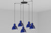 VENICE 5L Lampada a sospensione blu cobalto Illuminazione/Illuminazione per interni/Lampadari lampade a sospensione e plafoniere/Lampade a sospensione Led Mall Home - Napoli, Commerciovirtuoso.it