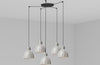 VENICE 5L Lampada a sospensione stripes Illuminazione/Illuminazione per interni/Lampadari lampade a sospensione e plafoniere/Lampade a sospensione Led Mall Home - Napoli, Commerciovirtuoso.it