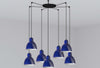 VENICE 7L Lampada a sospensione blu cobalto Illuminazione/Illuminazione per interni/Lampadari lampade a sospensione e plafoniere/Lampade a sospensione Led Mall Home - Napoli, Commerciovirtuoso.it