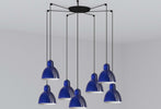 VENICE 7L Lampada a sospensione blu cobalto Illuminazione/Illuminazione per interni/Lampadari lampade a sospensione e plafoniere/Lampade a sospensione Led Mall Home - Napoli, Commerciovirtuoso.it