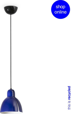 VENICE Lampada a sospensione blu cobalto Illuminazione/Illuminazione per interni/Lampadari lampade a sospensione e plafoniere/Lampade a sospensione Led Mall Home - Napoli, Commerciovirtuoso.it
