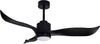 Ventilatore a Soffitto Rondine 132 Cm 3 Pale in Abs Nero Con Luce Led Telecomando Fai da te/Prodotti per la costruzione/Riscaldamento e raffreddamento/Sistemi mobili di climatizzazione/Ventilatori/Ventilatori da soffitto Decor Space - Altamura, Commerciovirtuoso.it