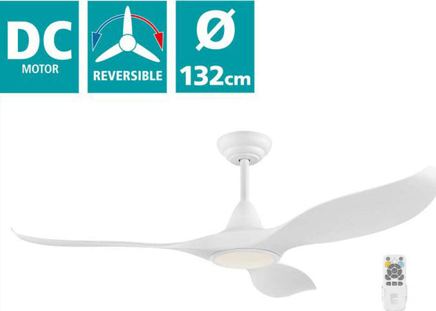 Ventilatore-Cirali-52-1-Abs-Bianco-Opaco-E-Acrilico-Bianco-Led-Cct