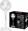 Ventilatore-con-Base-a-Croce-40W-Altezza-Regolabile-Max-120cm-3-Pale-a-3-Velocità-Rotante-Colore-Bianco-o-nero-DA-55W-5-PALE