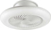 Ventilatore Con Lampada Led Aliseo Bianca 40W 3600Lm Cct Wifi Con Telecomando 55X28X22Cm Fai da te/Prodotti per la costruzione/Riscaldamento e raffreddamento/Sistemi mobili di climatizzazione/Ventilatori/Ventilatori da soffitto Led Mall Home - Napoli, Commerciovirtuoso.it
