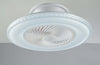 Ventilatore Con Lampada Led Borea Bianca 40W 3600Lm Cct Wifi Con Telecomando 60X28X22Cm Fai da te/Prodotti per la costruzione/Riscaldamento e raffreddamento/Sistemi mobili di climatizzazione/Ventilatori/Ventilatori da soffitto Led Mall Home - Napoli, Commerciovirtuoso.it