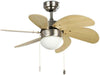 Ventilatore con luce Faro Barcelona Palao