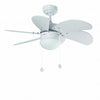 Ventilatore con luce Faro Barcelona Palao
