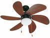 Ventilatore con luce Faro Barcelona Palao