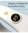 Ventilatore Da Collo Portatile Display 5 Livelli Velocità Ricaricabile Usb Sport