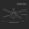 VENTILATORE-DA-SOFFITTO-60W-4-PALE-CON-PORTALAMPADA-PER-4-LAMPADINE-LED-E27