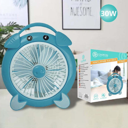 Ventilatore Elettrico 30 Watt 3 Ventole Silenzioso Da Tavolo Colorato Tx-9280 Fai da te/Prodotti per la costruzione/Riscaldamento e raffreddamento/Sistemi mobili di climatizzazione/Ventilatori/Ventilatori a piantana Trade Shop italia - Napoli, Commerciovirtuoso.it