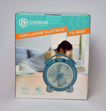 Ventilatore Elettrico 30 Watt 3 Ventole Silenzioso Da Tavolo Colorato Tx-9280 Fai da te/Prodotti per la costruzione/Riscaldamento e raffreddamento/Sistemi mobili di climatizzazione/Ventilatori/Ventilatori a piantana Trade Shop italia - Napoli, Commerciovirtuoso.it