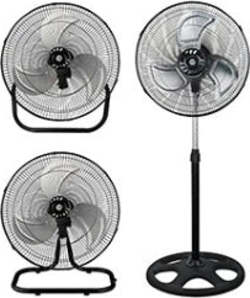 Ventilatore industriale MF 2112TRIO 3 in 1 - D 45 cm - Melchioni Family Fai da te/Prodotti per la costruzione/Riscaldamento e raffreddamento/Sistemi mobili di climatizzazione/Purificatori d'aria/Purificatori d'aria portatili Eurocartuccia - Pavullo, Commerciovirtuoso.it