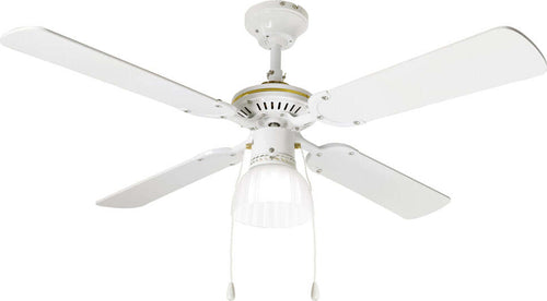 Ventilatore-Metallo-Bianco-1-Luce-E27-4-Pale-Legno-Bianco-Gemini