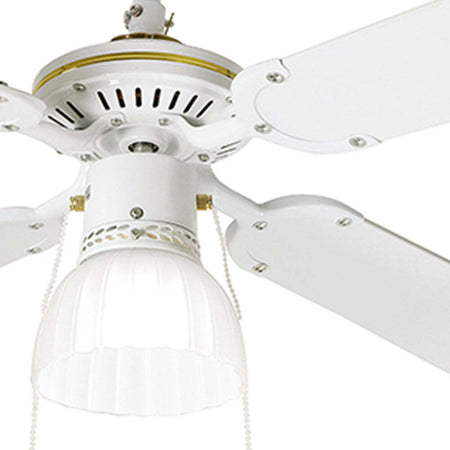 Ventilatore-Metallo-Bianco-1-Luce-E27-4-Pale-Legno-Bianco-Gemini