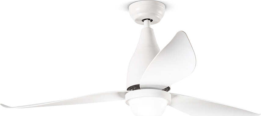 Ventilatore-Metallo-Bianco-3-Pale-Acrilico-Bianco-Diffusore-In-Acrilico-Satinato
