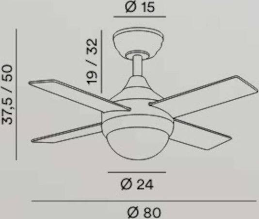 Ventilatore-moderno-Perenz-CRUX-7163-B-CT-LED-metallo-legno-acrilico