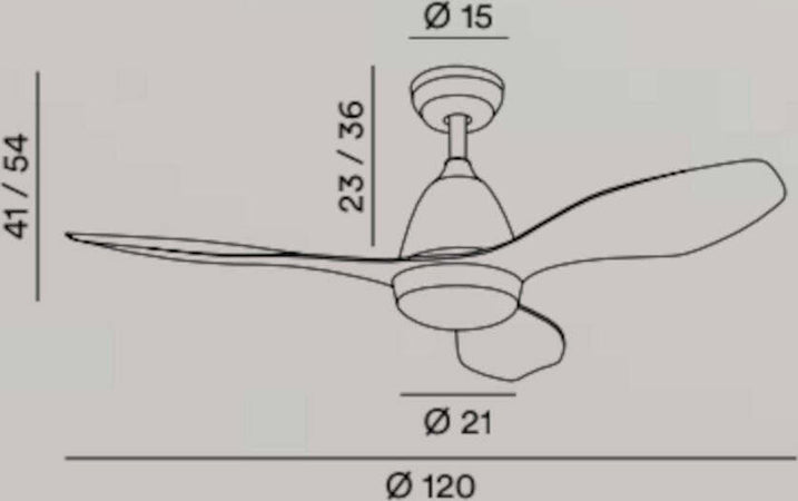 Ventilatore-moderno-Perenz-GALILEO-7154-B-CT-LED-metallo-acrilico