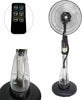 Ventilatore-Nebulizzatore-Ad-Acqua-Oscillante-Piantana-Elegance-Lcd-Led-70w