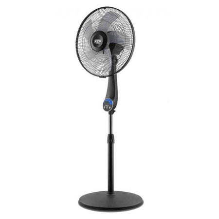 Ventilatore a piantana "Quiet" 5 velocità, pala da Ø 40 cm altezza regolabile h 140 cm