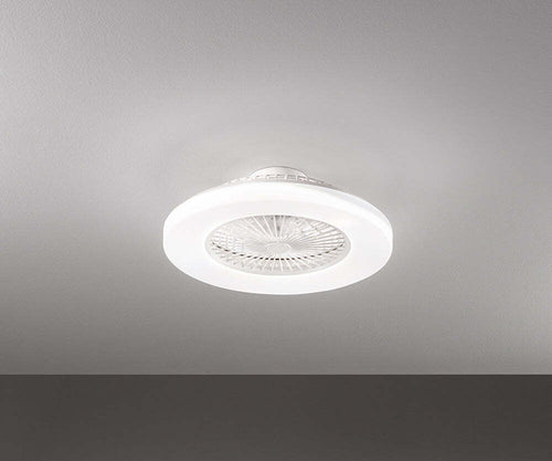 Ventilatore-Plafone-Abs-Bianco-Led-40W-5-Pale-Acrilico-Trasparente-Ring