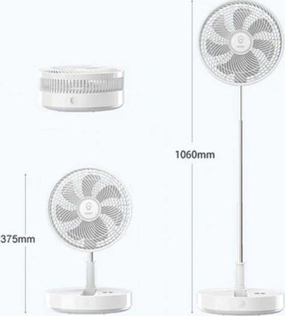 Ventilatore Portatile Con Batteria Ricaricabile P30 Design Pieghevole Salvaspazio Casa, arredamento e bricolage > Elettrodomestici > Ventilatori Trade Shop italia - Napoli, Commerciovirtuoso.it
