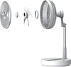 Ventilatore Portatile P21 Batteria Ricaricabile Salvaspazio Pieghevole Silenzioso Fai da te/Prodotti per la costruzione/Riscaldamento e raffreddamento/Sistemi mobili di climatizzazione/Ventilatori/Ventilatori personali Trade Shop italia - Napoli, Commerciovirtuoso.it