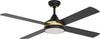 Ventilatore-Trinidad-Acciaio-Nero-Ottone-Diffusore-Acrilico-Bianco-Led-20W