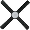 Ventilatore-Trinidad-Acciaio-Nero-Ottone-Diffusore-Acrilico-Bianco-Led-20W
