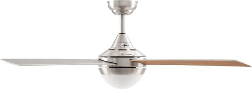 Ventilatore-Varadero-Acciaio-Nichel-E-Vetro-Bianco-2-Luci-E27-No-Interruttore