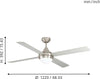 Ventilatore-Varadero-Acciaio-Nichel-E-Vetro-Bianco-2-Luci-E27-No-Interruttore