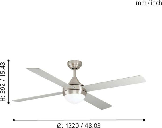Ventilatore-Varadero-Acciaio-Nichel-E-Vetro-Bianco-2-Luci-E27-No-Interruttore