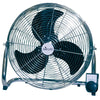 Ventilatore Powerfloor  da tavolo e pavimento ventola in metallo con 3 velocità 130 W