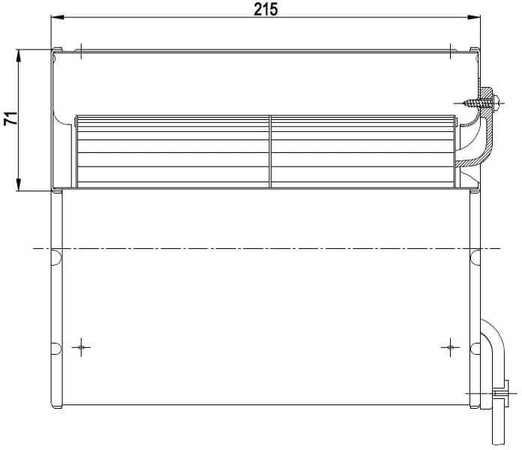 Ventola Centrifugo Ebm D2e133am 470114706064