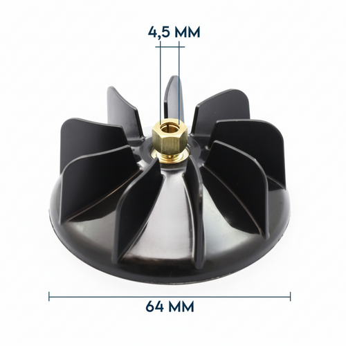 Ventola con Dado 4,5mm Phon Asciugacapelli GHD Air 1.0