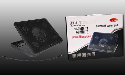 Ventola Raffreddamento Dissipatore 160mm Supporto Pad Notebook Pc Maxtech Vt-pt004 Informatica e Videogiochi > Accessori PC > Supporti PC Trade Shop italia - Napoli, Commerciovirtuoso.it