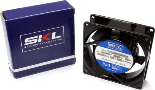 VENTOLA-RAFFREDDAMENTO-QUADRATA-ASSIALE-220V-92x92x25-mm-PER-FRIGO-PC-MOTORI